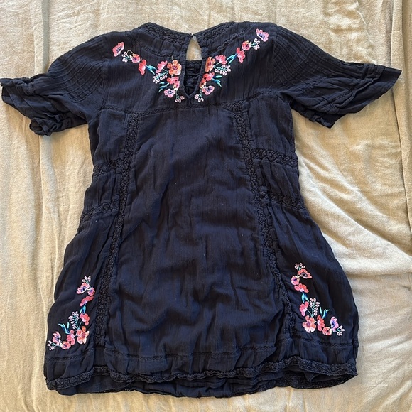 Free people black embroidered dress - Picture 2 of 5